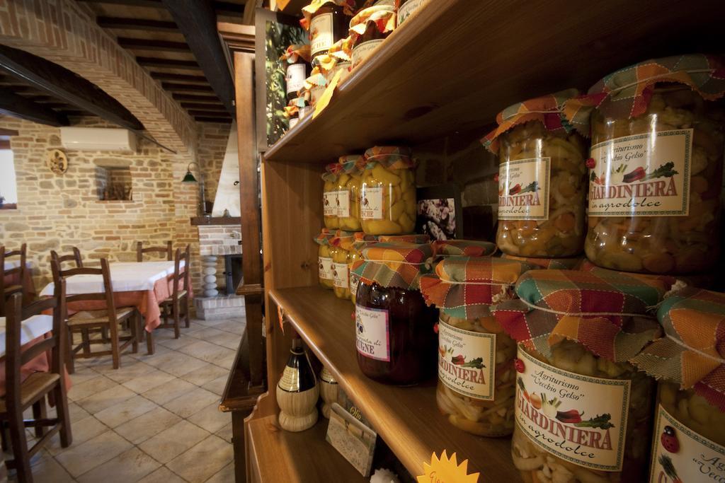 Agriturismo Vecchio Gelso Ortezzano Eksteriør billede